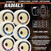 Soft Sliders Formula Four 93D Radials - Natural