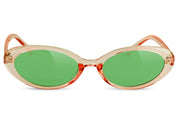 Stanton Polarized Sunglasses - Transparent Tea/Mint Lens