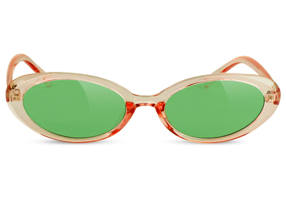 Stanton Polarized Sunglasses - Transparent Tea/Mint Lens