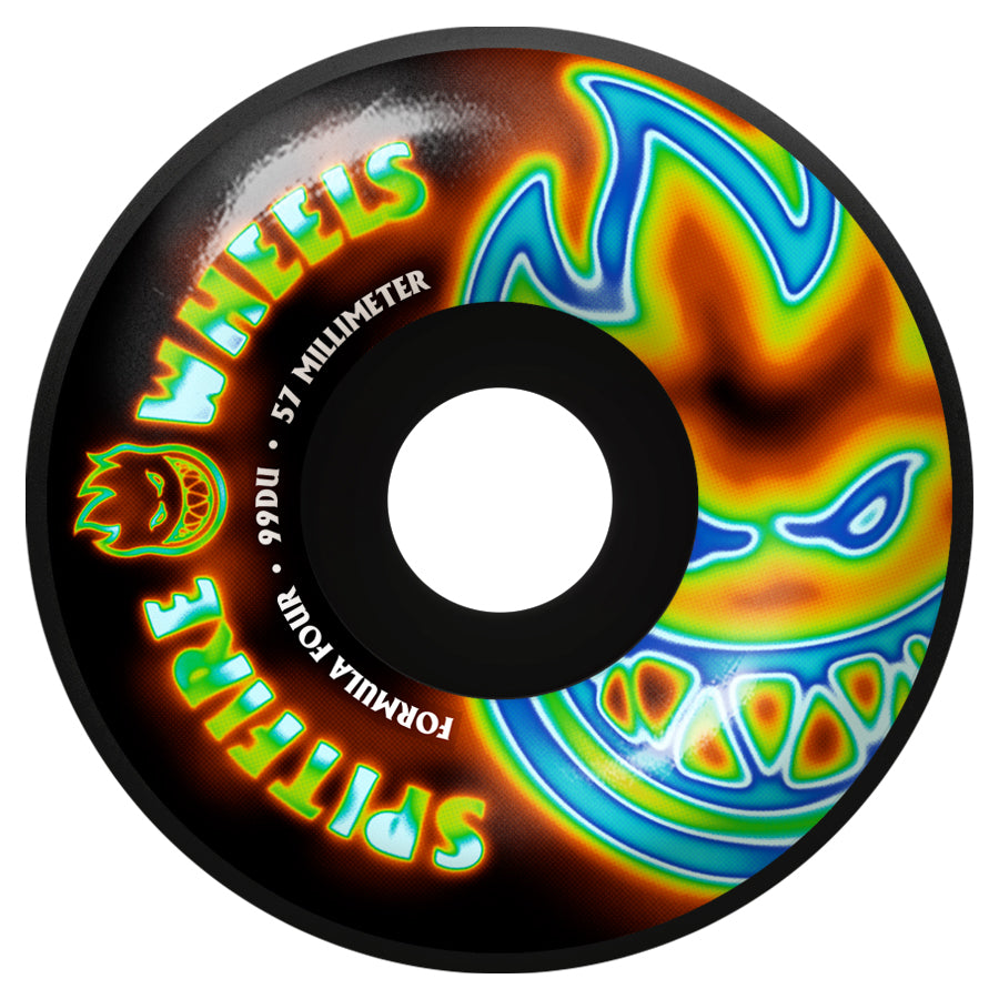 Formula Four Radioactive Big Head 99D Classics Black - 57mm
